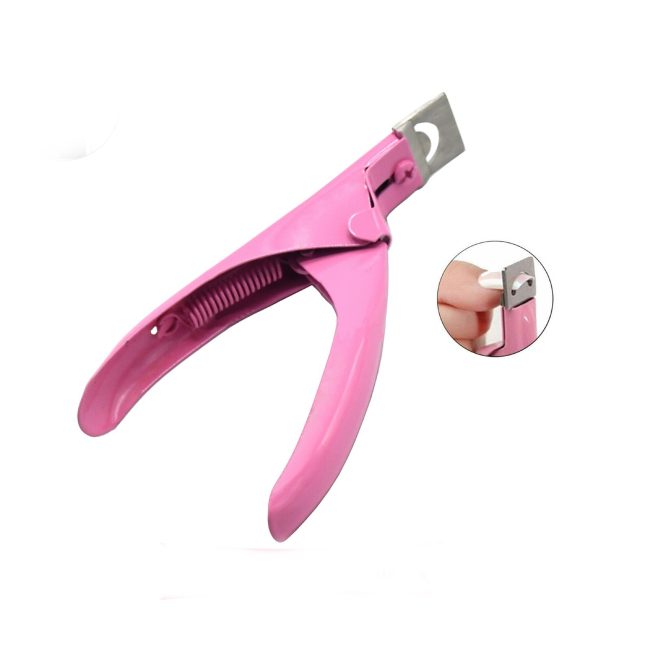 Manicure Tips Cutter Acrylic Nail Scissors Nail Clipper U Edge Gel False Art New