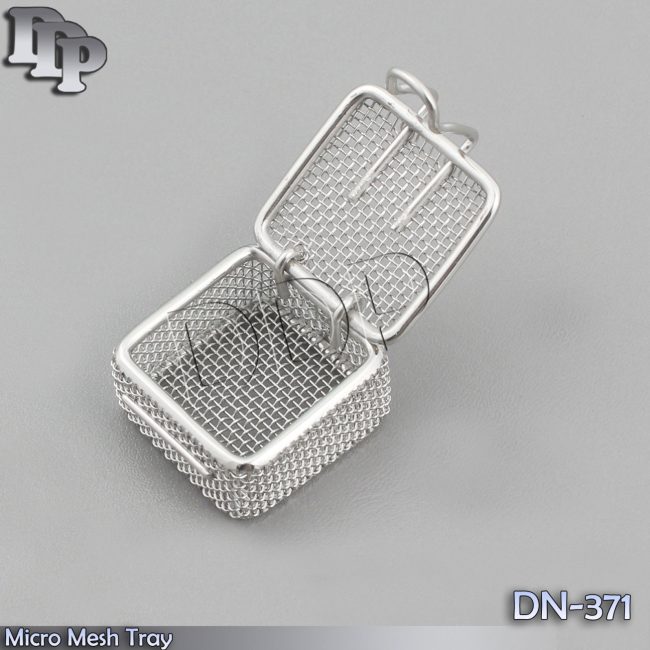 Micro Mesh Tray 3.5 x 3.5x 2 Cm Perforated Mesh Box DN-371