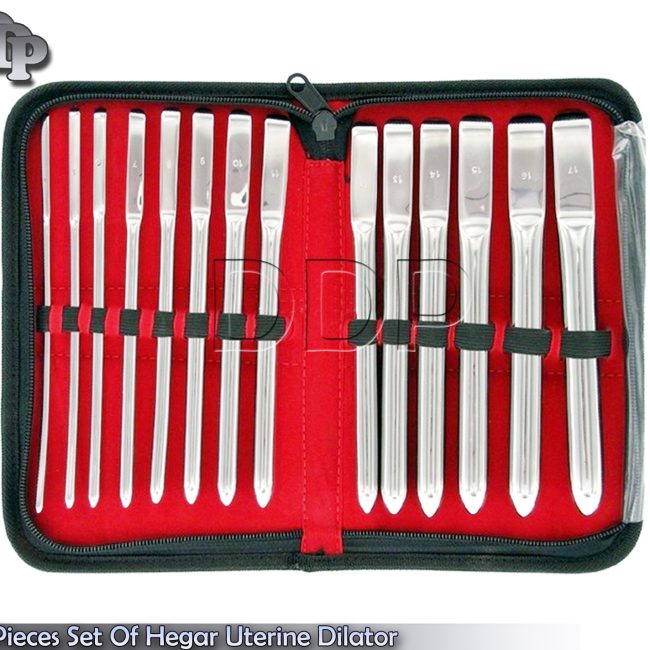 O.R Grade14 Pieces Set Of Hegar Uterine Dilator Sounds Single Ended,Same as pic