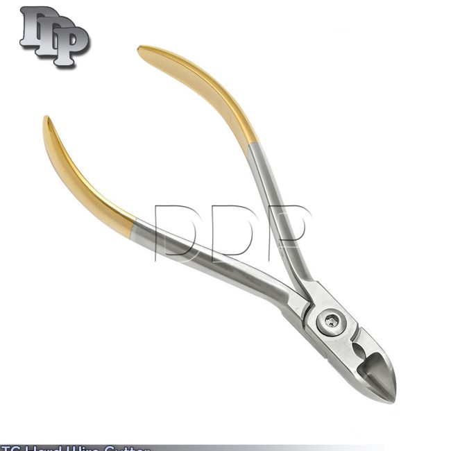 ORTHODONTIC SIDE CUTTER HARD WIRE PIN CUTTING PLIERS 5" DENTAL JEWELLERY TOOL TC