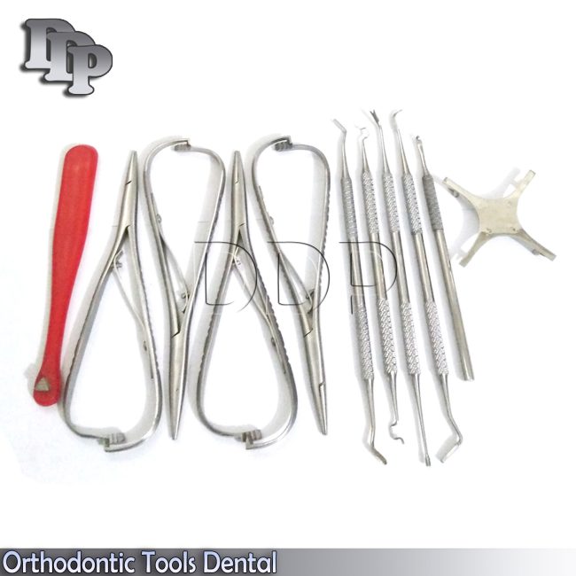 Orthodontic Tools Dental Surgical Instruments Mathieu Needle Holder Forceps New