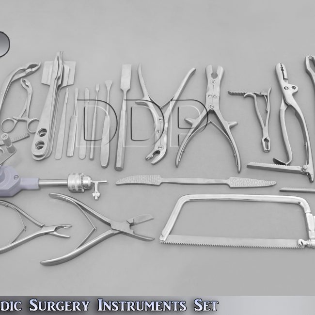 Orthopedic Surgery Instruments Set Bone drill Bone saw
