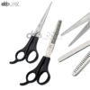 Plastic Handle Professional Hair Cutting Shear + Thinning Scissors 6.5" BTS-680