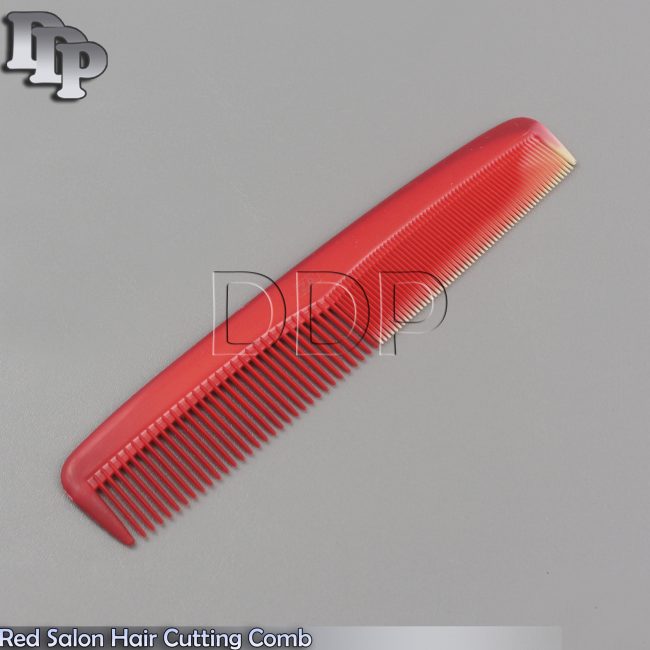 Red Salon Hair Cutting Comb Barber Hair Styling Antistatic Detangle Comb Gift