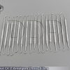 Set Of 17 Dental Amalgam Flat Plastic Composite Filling Instruments Heidman Lab