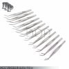 Set of 12 Ea College Cotton Dressing Plier 6" Dental Instruments Stainless Steel