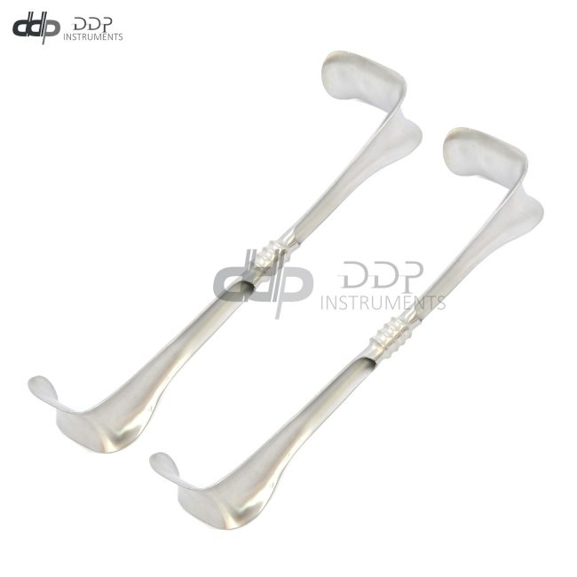 Set of 2 Abdominal Richardson-Eastman German Grade Blade Size 40x50 D/Ended