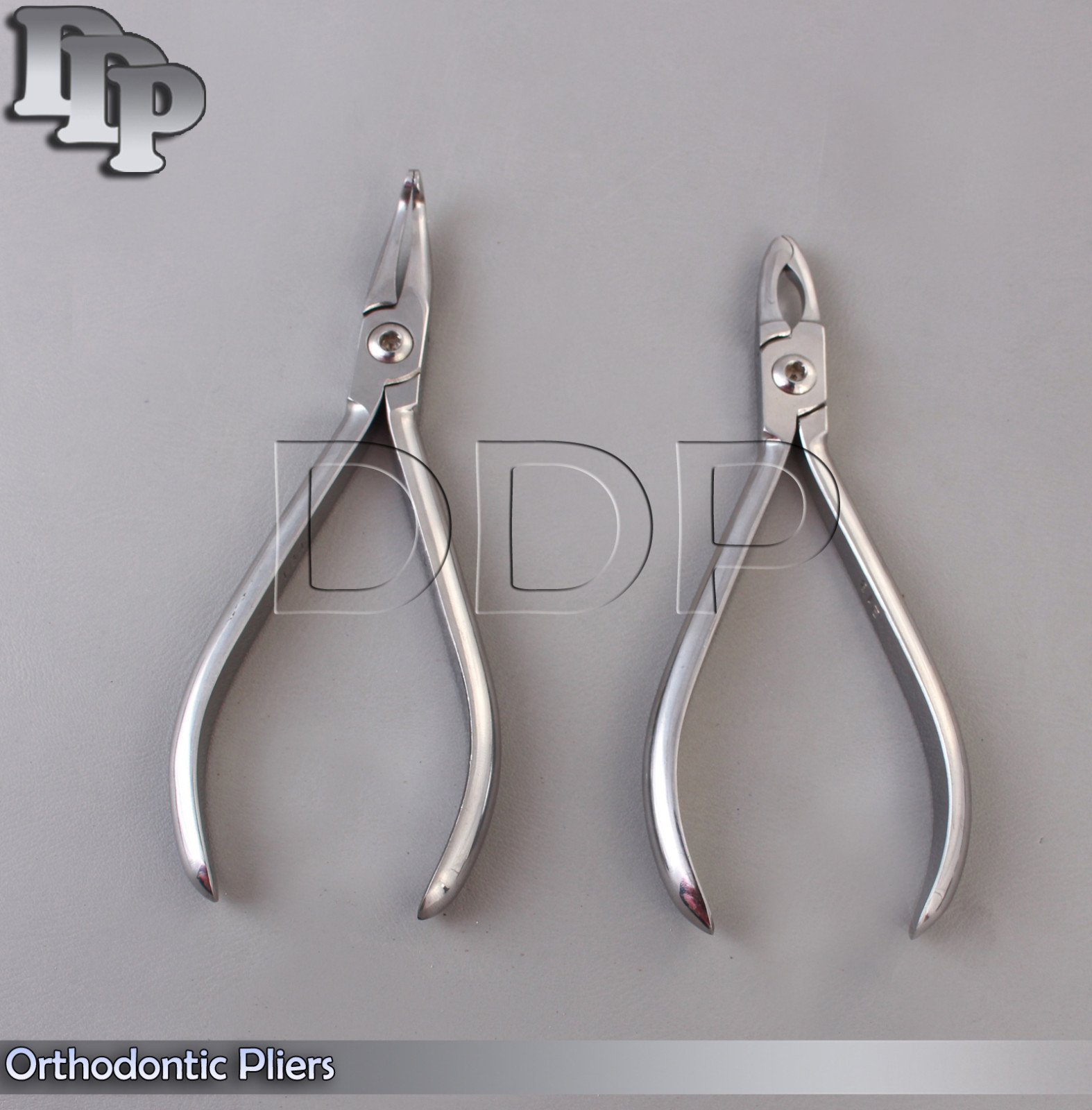 Set of 2 Johnson Plier & How Plier Curved Orthodontic Instruments Set - Image 3