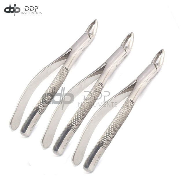Set of 3 Dental EXTRACTING Forceps #150AS Dental Extraction Instruments