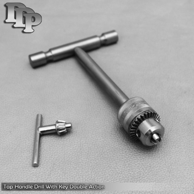 T- Handle with Chuck Orthopedic Vet Surgery Hand Tool Instruments