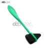Taylor Percussion Hammer With PVC Black Head & Plastic Handle Green Color