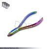 Three Prong Plier Orthodontic Dental Instruments Multi Rainbow Color DP-11