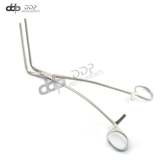 Wexler Multi-Purpose Clamp - 90° Angled DeBakey 9'' Atraumatic jaws SR-631